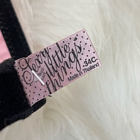 34C/S 34D Vs Victoria’s Secret Sexy Little Things Vintage Light Pink Bra + panty - Picture 8 of 16